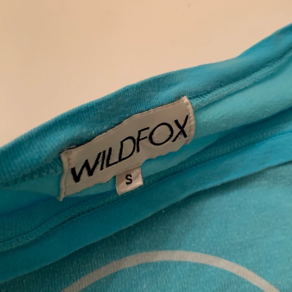 ๐ฆ WILDFOX COUTURE BLUE CREW - Picture 6 of 8